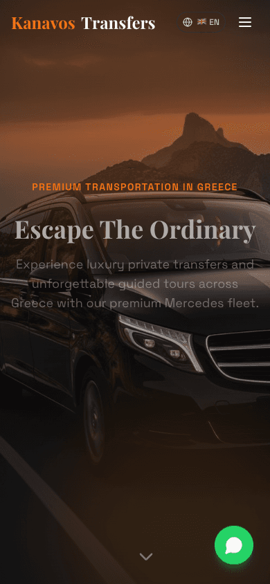 Προεπισκόπηση του site Kanavos Transfers